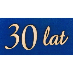 30 lat    wys; 4cm  /  30lat